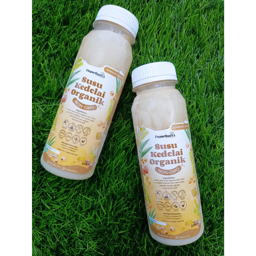 

Susu Kedelai Organik Original - Non GMO