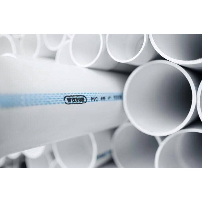 Pipa Paralon PVC untuk Air Bersih Type AW Wavin 1/2 inch3/4 " Panjang 4 Meter Bisa dipotong permeter