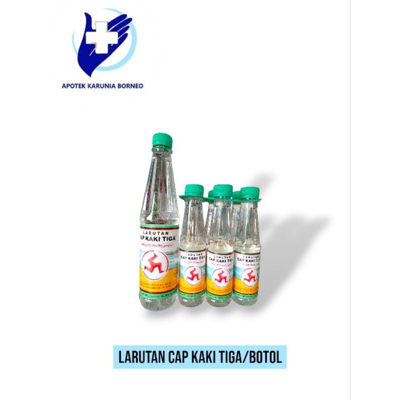 Larutan Botol Cap Kaki Tiga