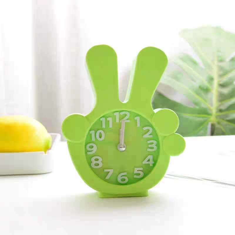 Jam Weker Alarm Bunyi Beep Bentuk Jari Tangan Jam Meja Alarm Karakter