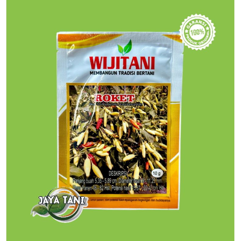 Benih Cabai Rawit ROKET 10gram - WIJITANI