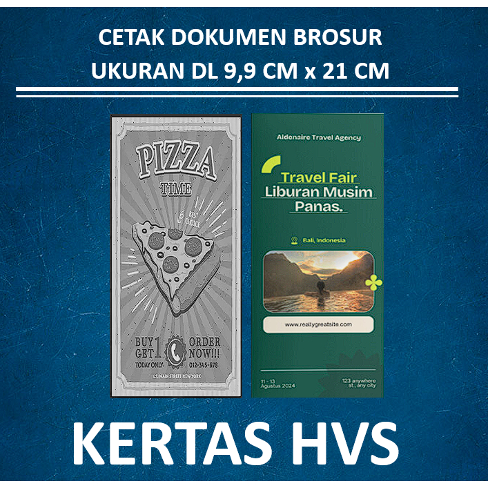 

CETAK BROSUR UKURAN DL KERTAS HVS. BEWARNA / HITAM PUTIH (MINIMAL PEMBELIAN 200 LEMBAR)
