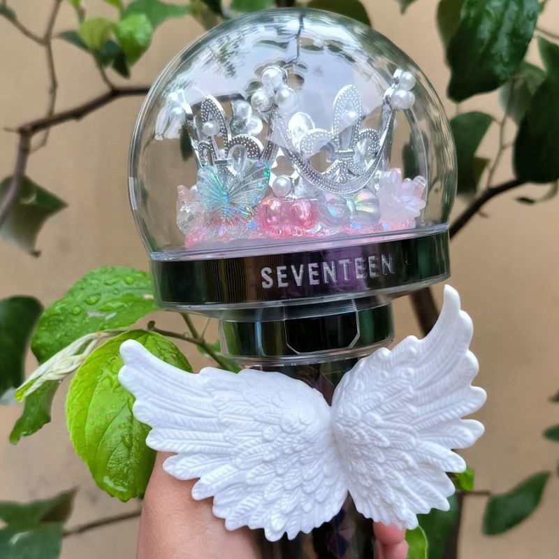 Decoden Mahkota caratbong crown island dekorasi caratbong decoden lightstick seventeen