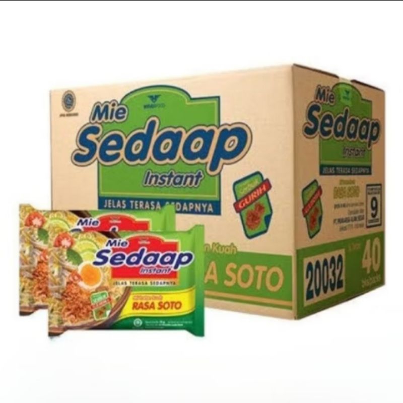 

Mie Sedap 1 Karton Isi 40 Bungkus Murah Meriah