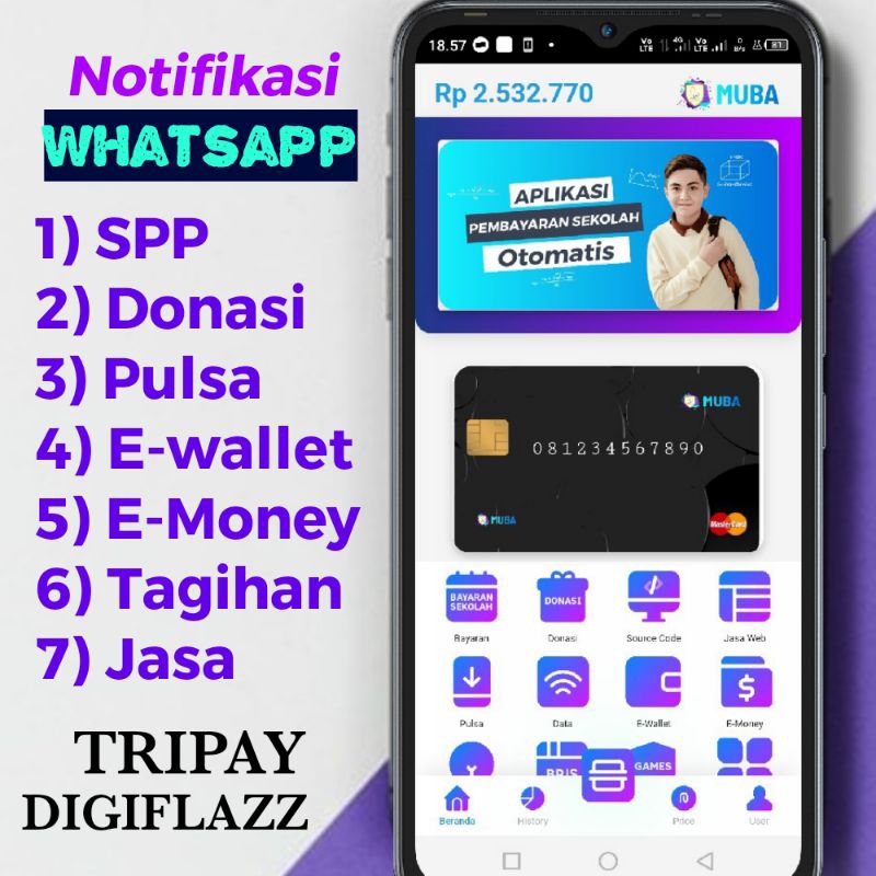 Server Pulsa Plus SPP & Kita Bantu