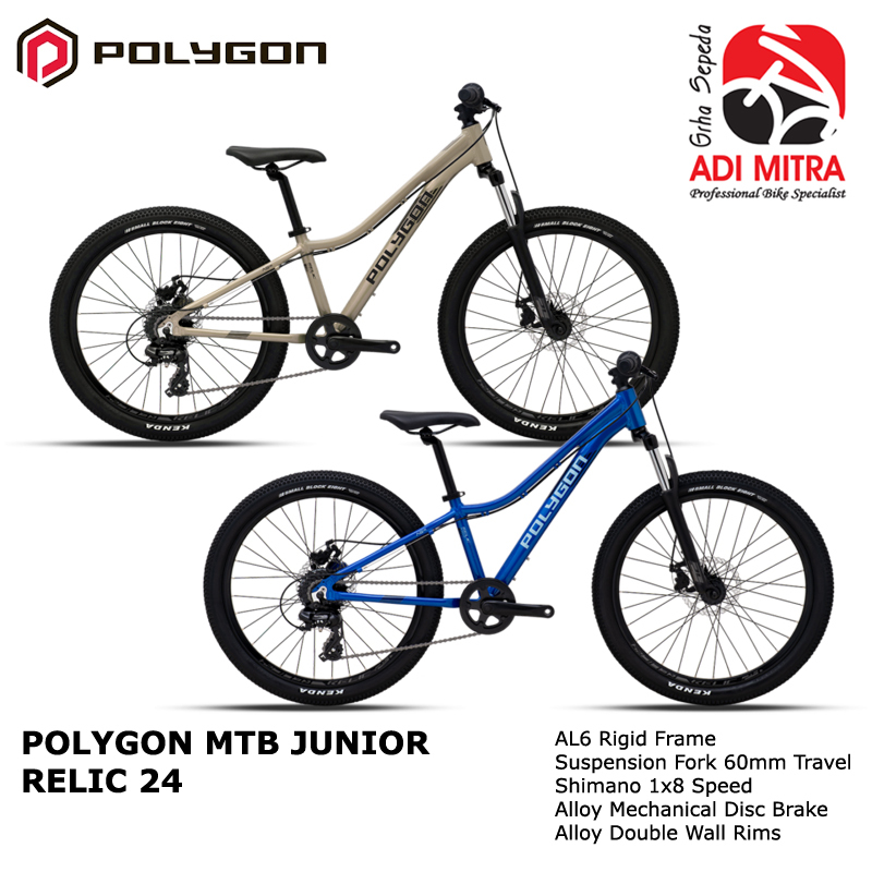 Polygon Relic [24 inch] Sepeda MTB Anak