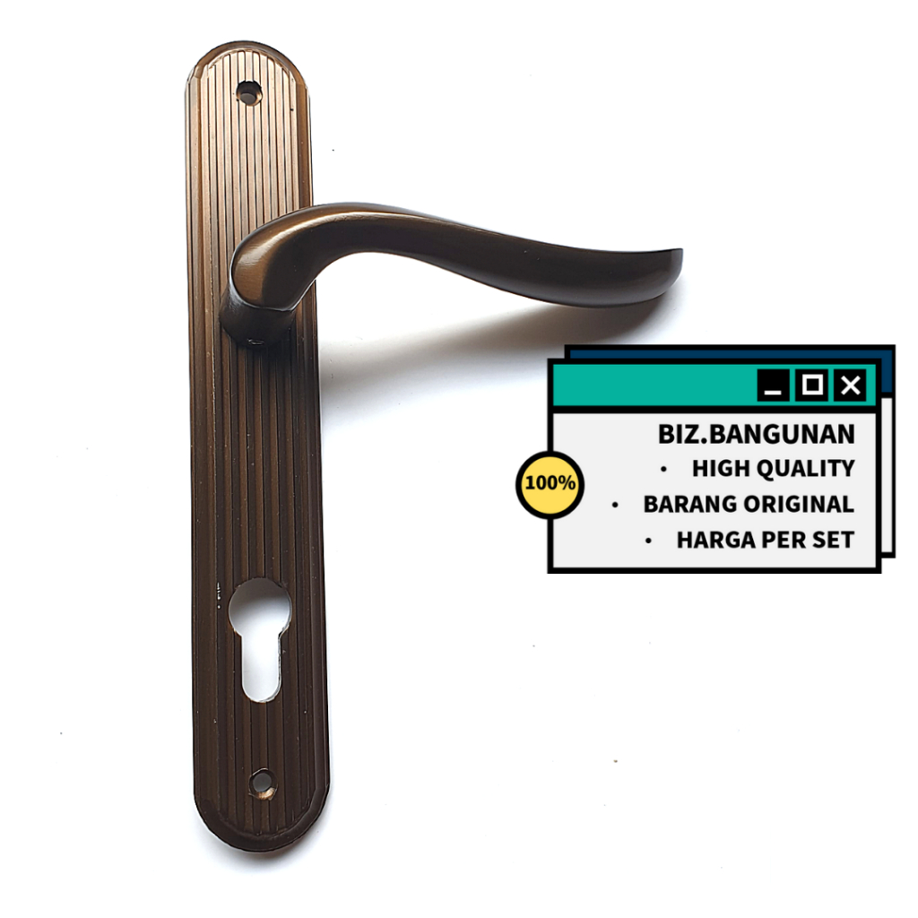 KUNCI PINTU SES 208 AC/ PUTIH - GAGANG PINTU RUMAH