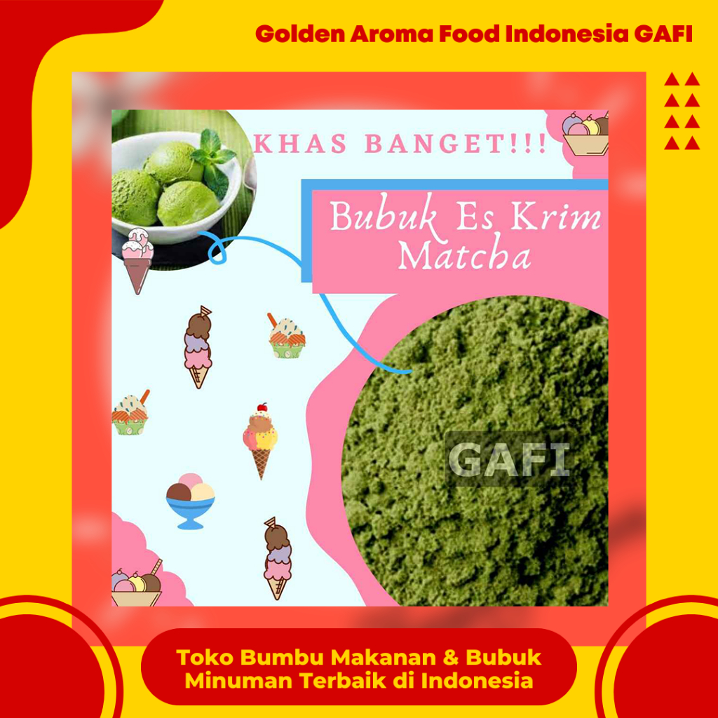 

Bubuk Es krim Matcha 1 Kg Murah Meriah Terdekat Kiloan Magic Ice Crem Premix Instant Premium/ Bubuk Bahan Ice Cream Instan Rasa Matcha Powder Bahan Bubuk Es krim GAFI