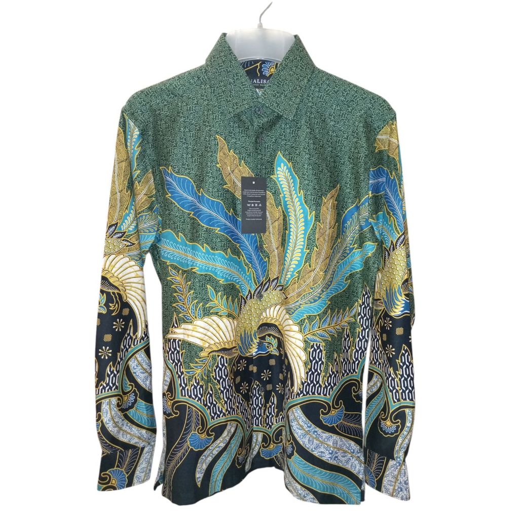 Kemeja Batik Alisan Lengan Panjang