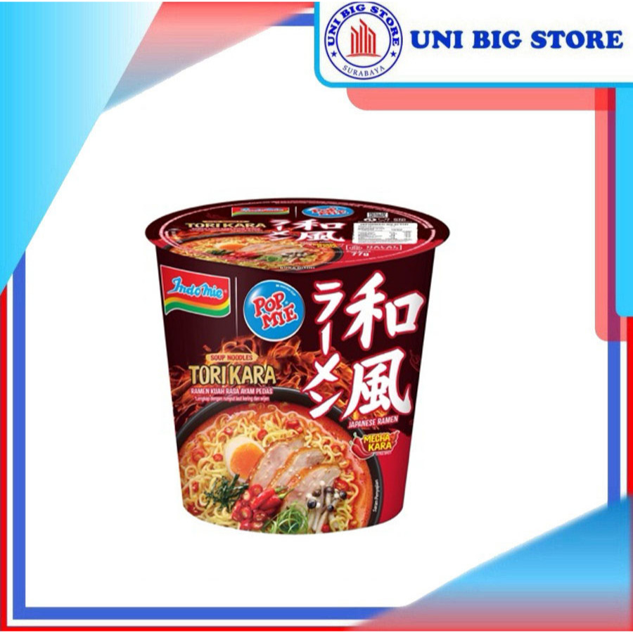 

Pop Mie Mi Torikara Japanese Spicy Ramen Cup 70 gr