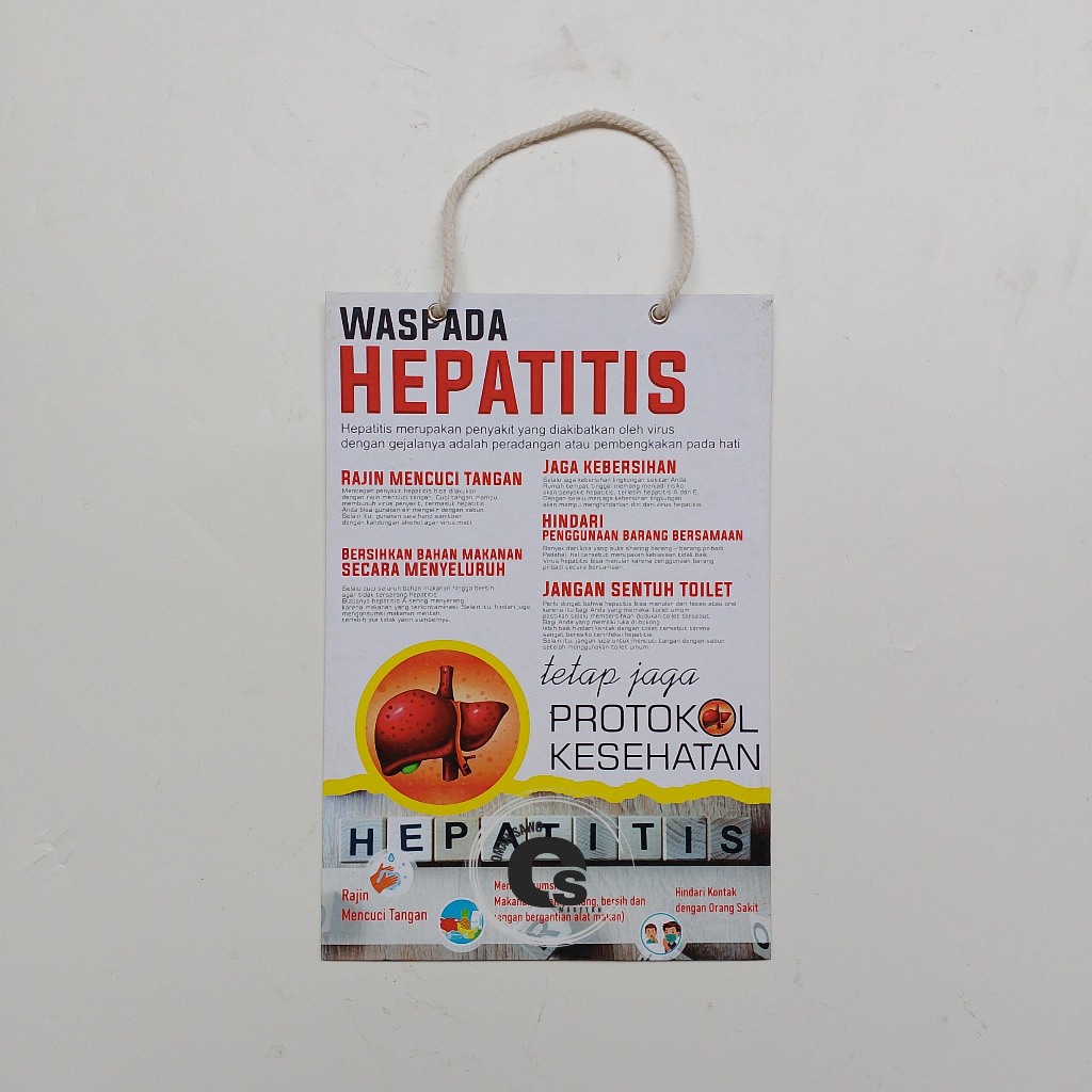 

Hard Poster Waspada Hepatitis - Penyakit Menular - Hard Poster Kesehatan