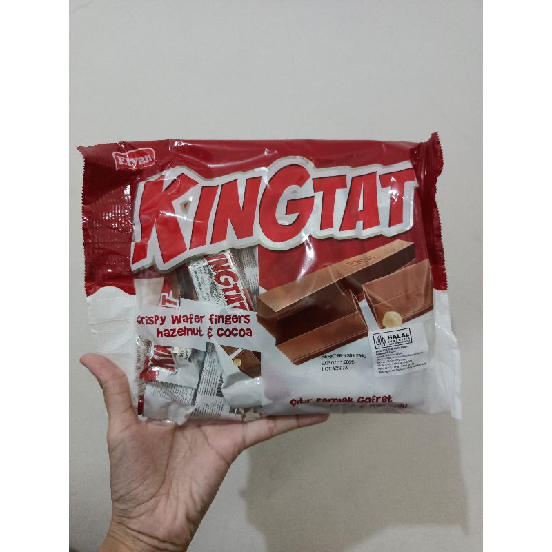 

ELVAN KINGKAT WAFER FINGER HAZEL&COCOA 234GR (ISI 13PCS)