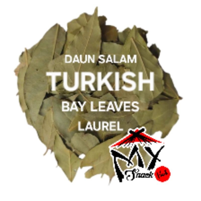 

DAUN SALAM TURKI 100GR DRIED DRY TURKEY TURKY TURKISH LAUREL BAY LEAF LEAVE LEAVES YUE GUI YE 土耳其月桂叶