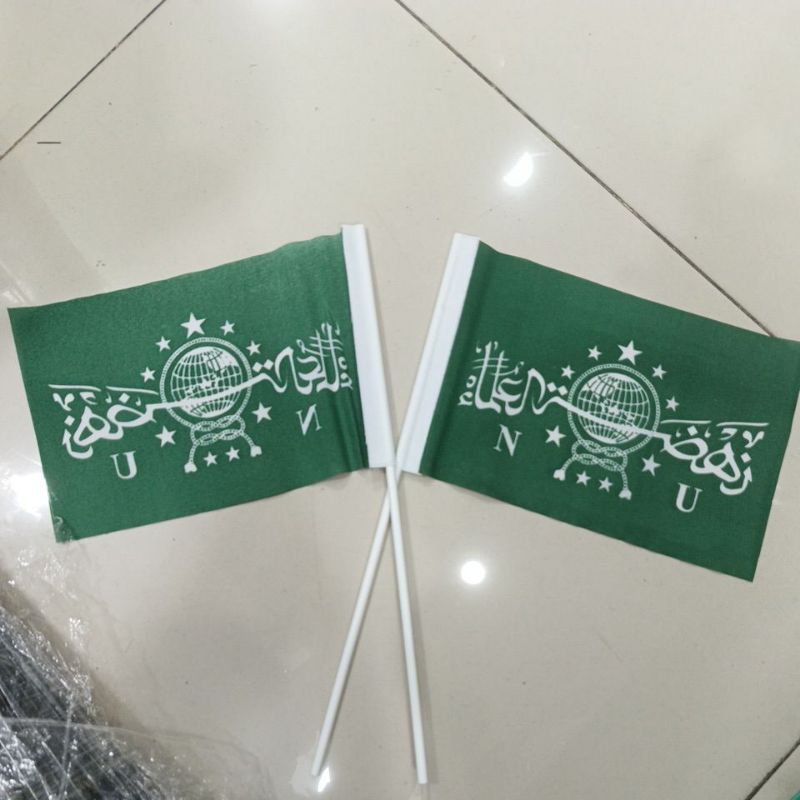 BENDERA TANGAN / BENDERA SEDOTAN NU / BENDERA NU KARNAVAL / BENDERA STIK SATUAN