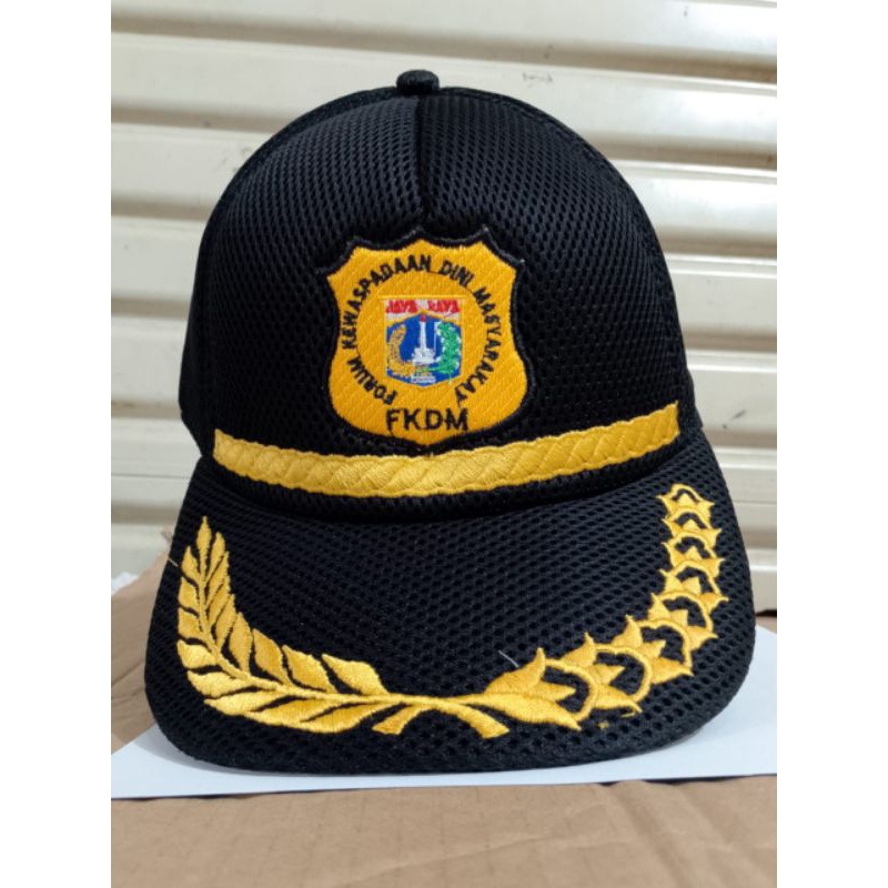 topi jaring padi kapas FKDM
