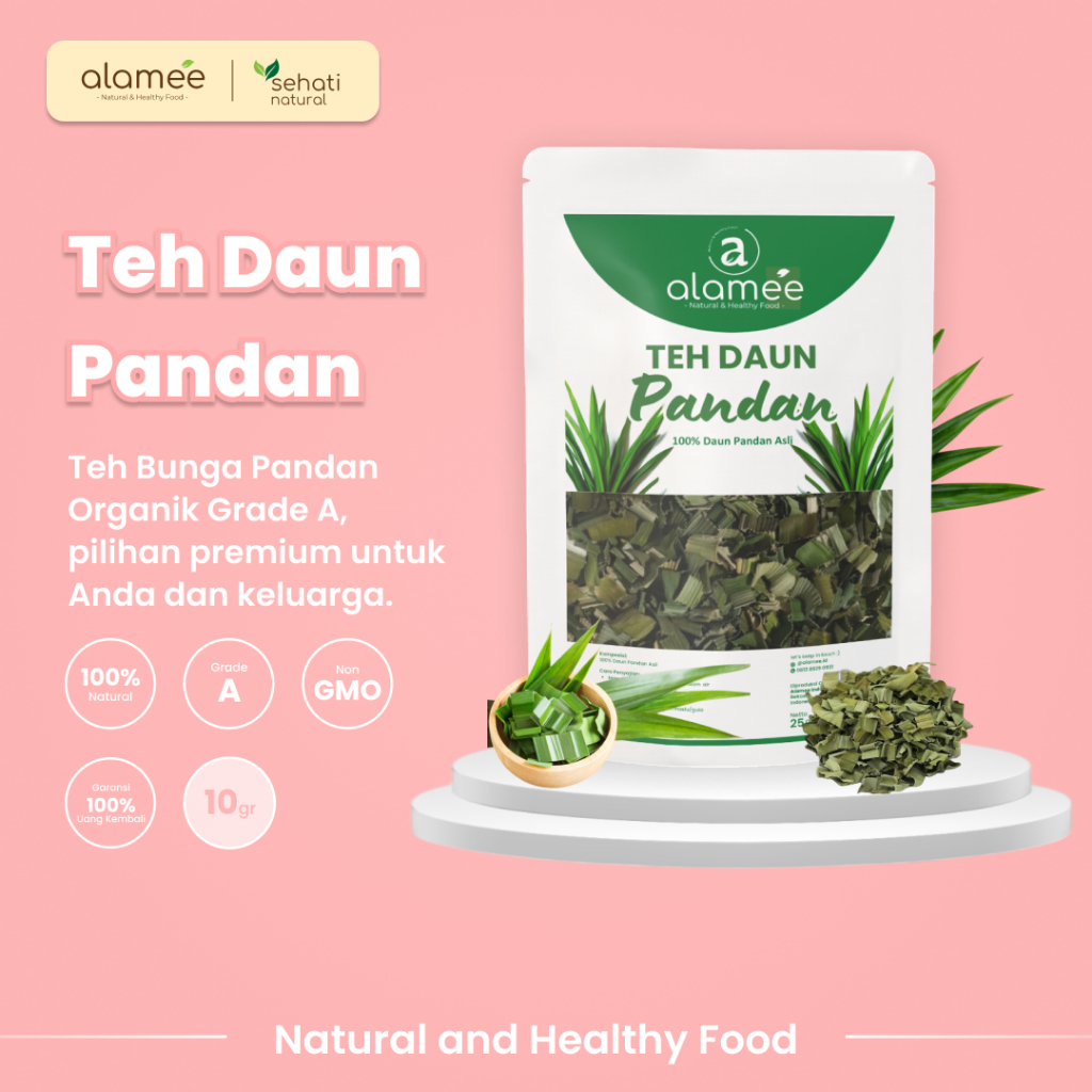 

ALAMEE Peppermint Tea Teh Daun Mint Organik Pappermint Papermint Kering Dried 10gr
