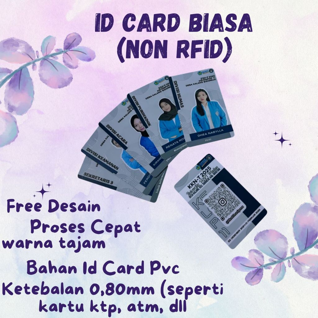 

cetak kartu member/id card/kartu pasien