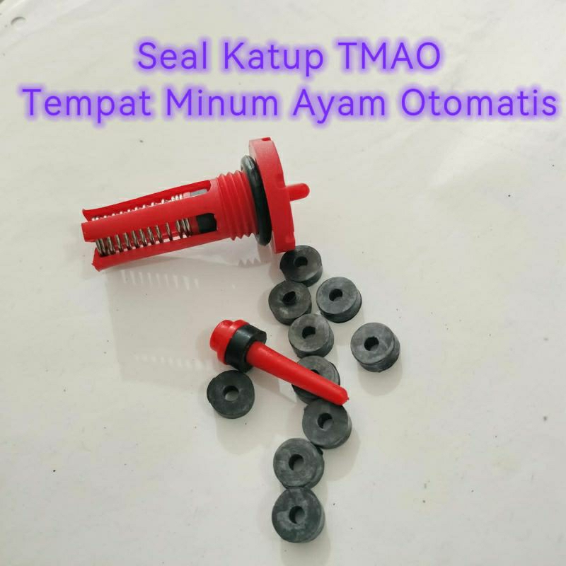 Seal karet Katup TMAO (Tempat Minum Ayam Otomatis)