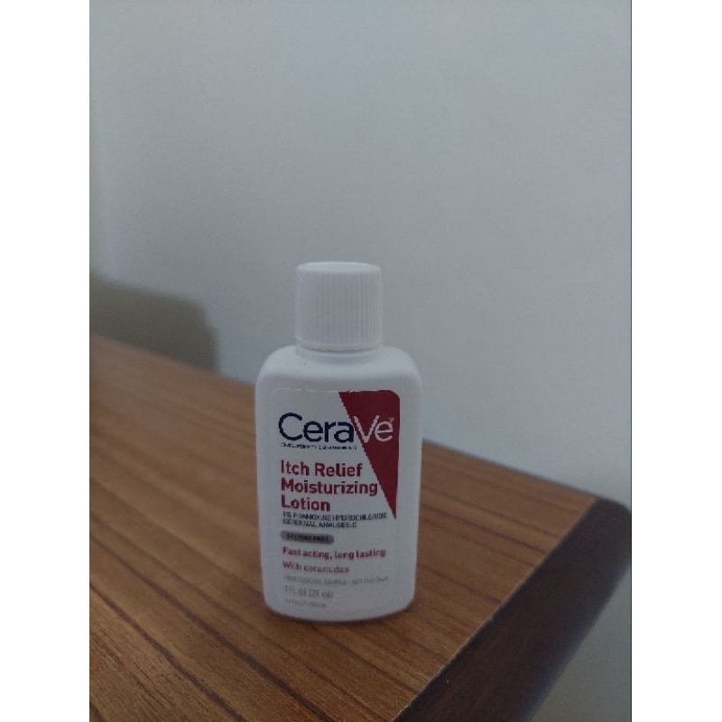 CERAVE ITCH RELIEF MOISTURIZING LOTION MINI 29ML EXP:06/26