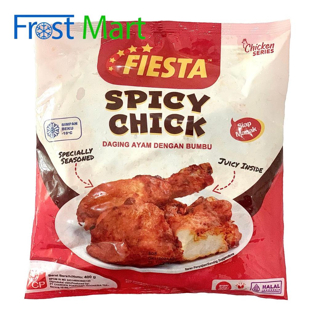 

Fiesta Spicy Chick 400Gr Sayap Ayam dengan Bumbu