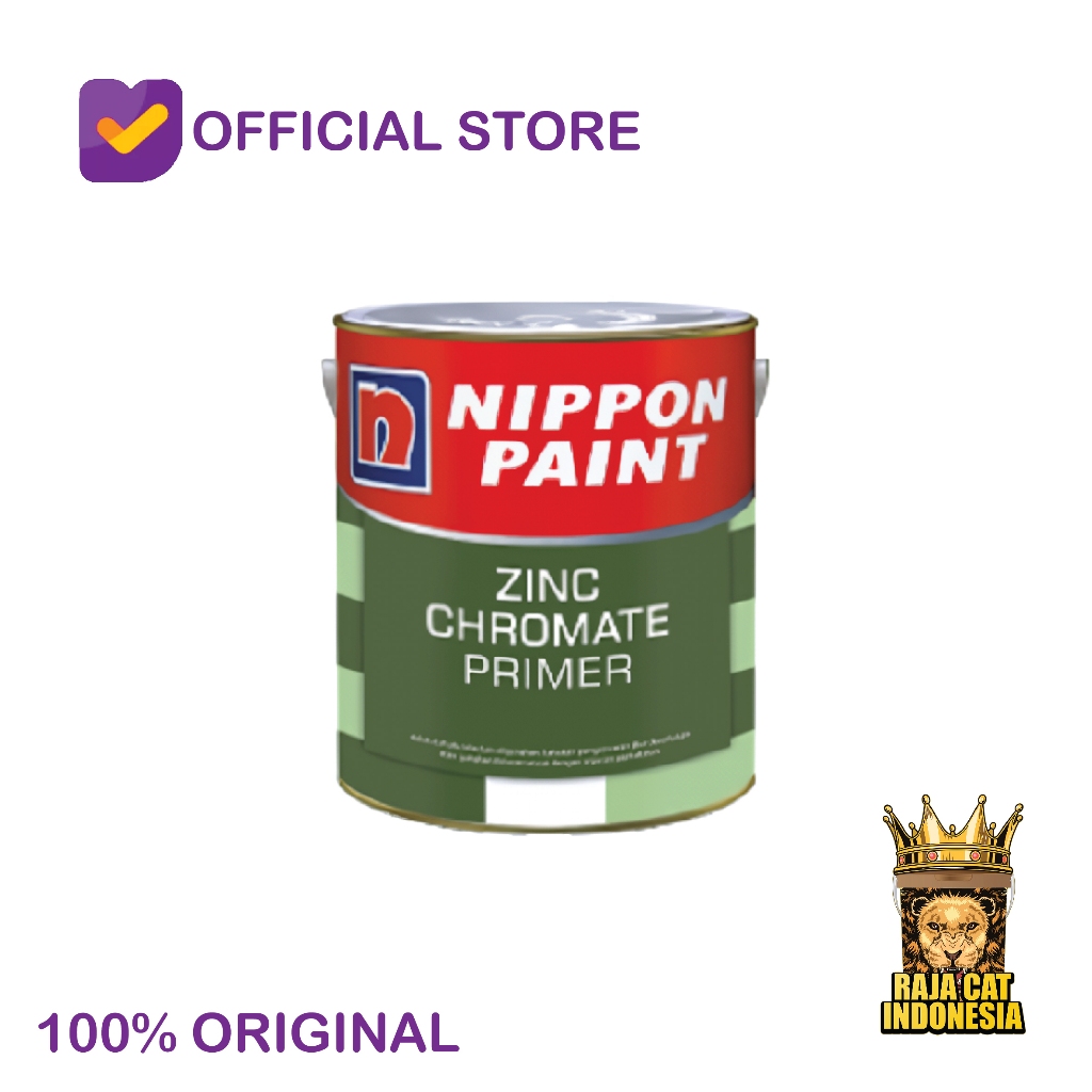 CAT DASAR BESI NIPPON ZINCHROMATE PRIMER UKURAN 25KG