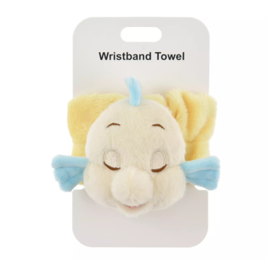 Disney Japan Flounder Wristband Towel Face Wash Absorbent
