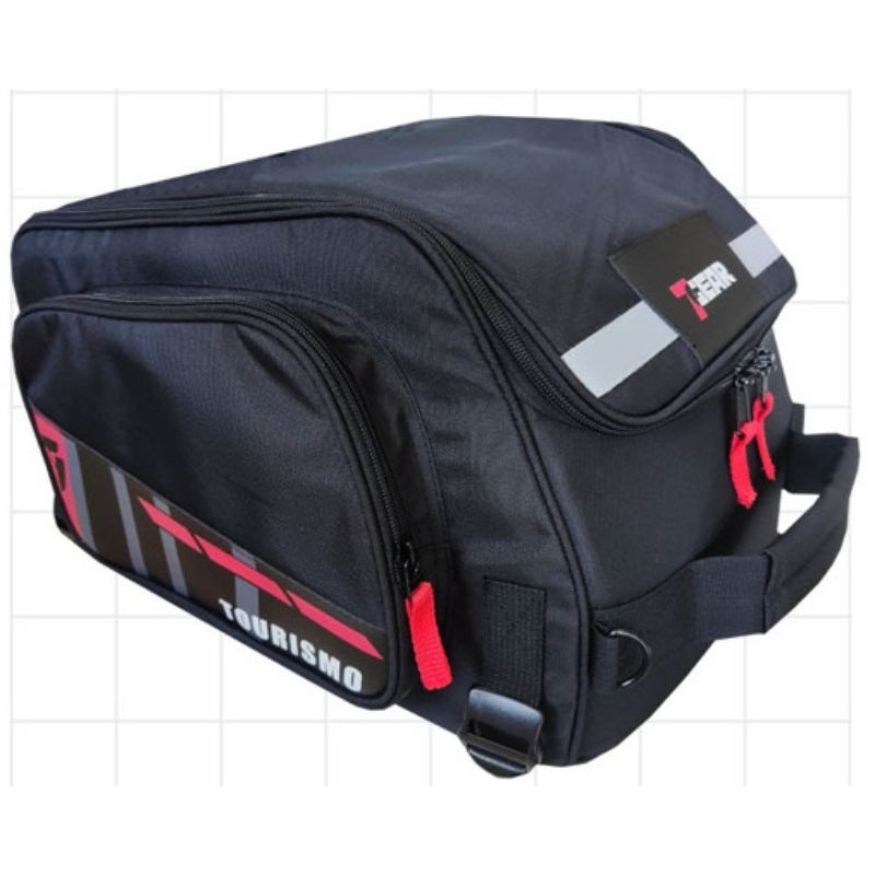 Tas motor Tourismo 7gear seatbag backpack tailbag tas touring waterproof bikers motor club adventure