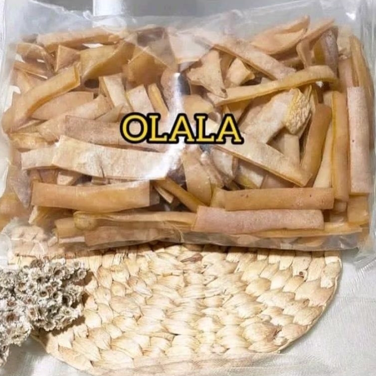 

PREMIUM KRECEK RAMBAK KULIT SAPI ASLI MURAH STIK LEBAR 500gr OLALA KRUPUK KULIT