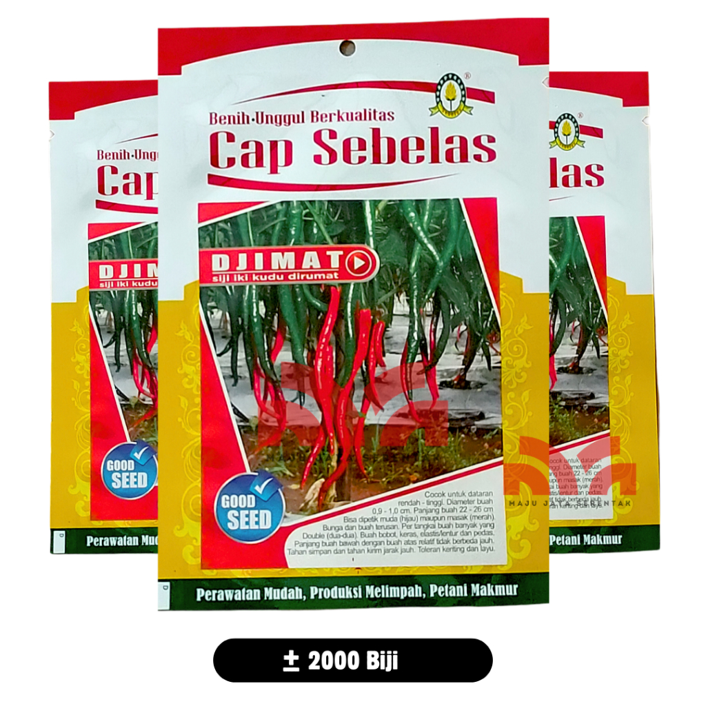 Cabe Keriting Djimat Tahan Virus Isi 2000 Biji