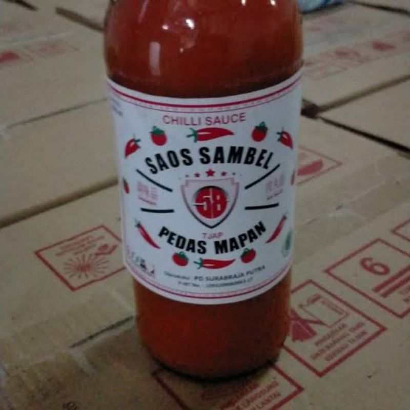 

Saos Sambal Mapan Cap 58 Botol