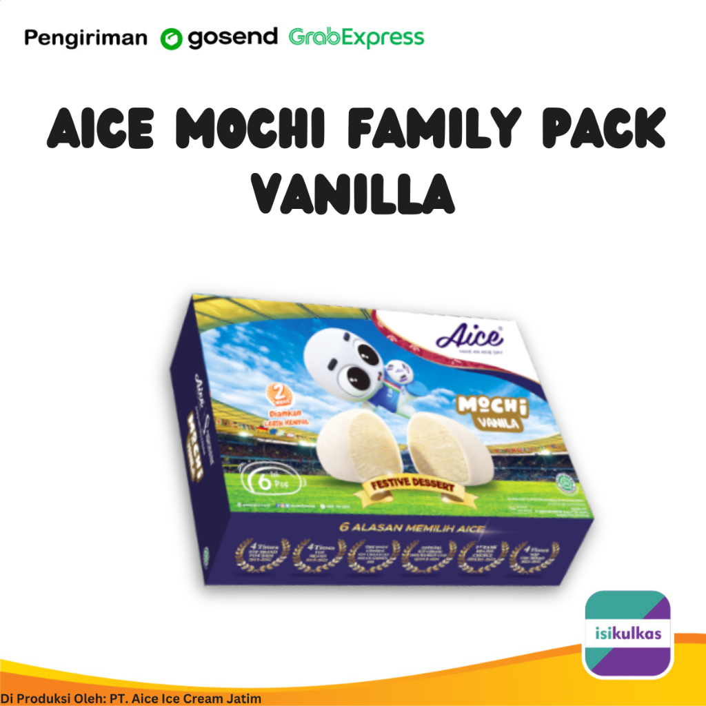 

AICE Mochi Family Pack (1 Pack isi 6pcs)