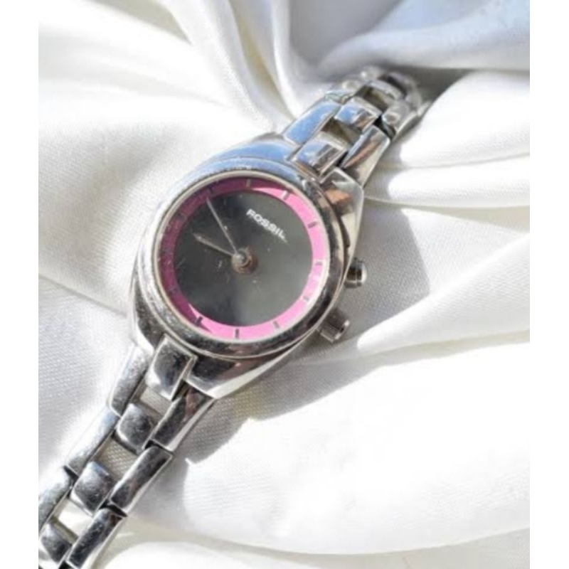 PL Jam Tangan Wanita Fossil Bigtic ES9676 Original