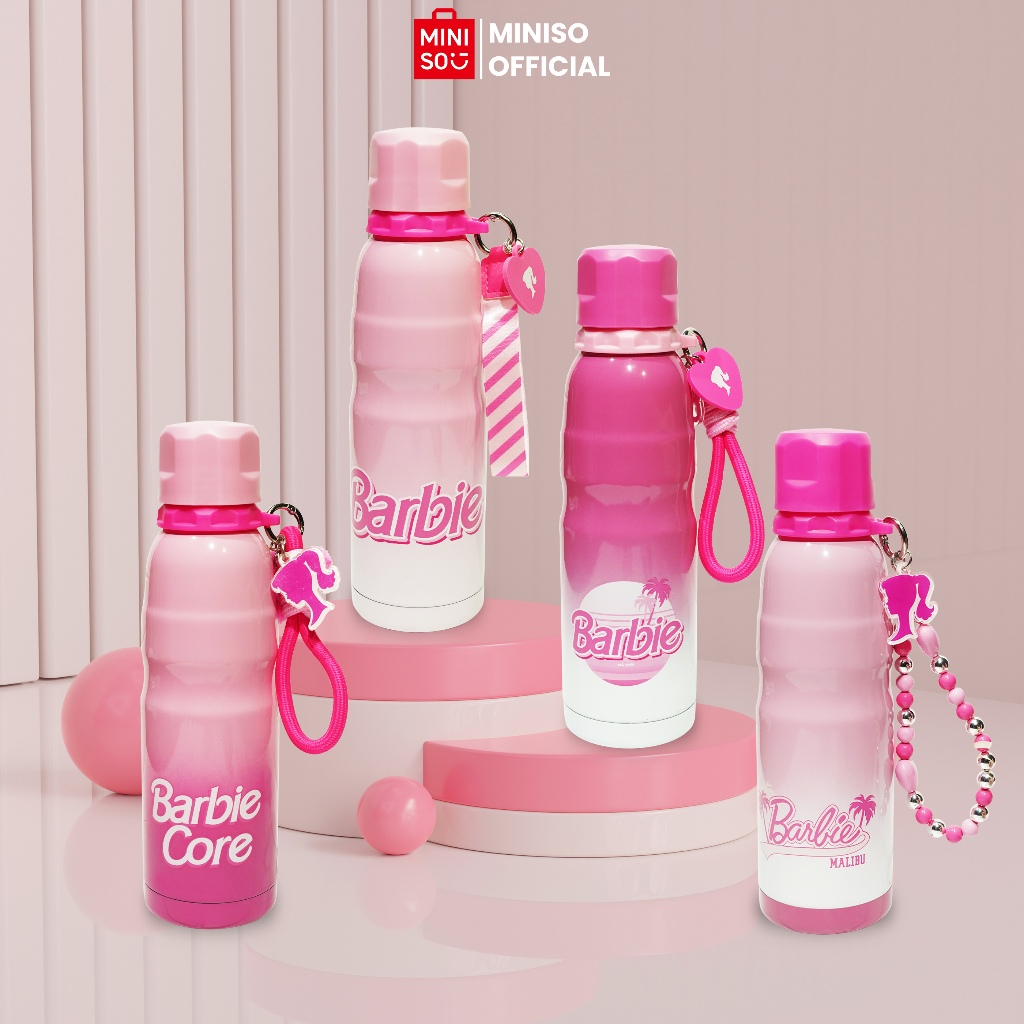 Miniso x Barbie Collection Cangkir Termos Insulated Water Bottle Thermos Cup Cooling Cup Botol Air O