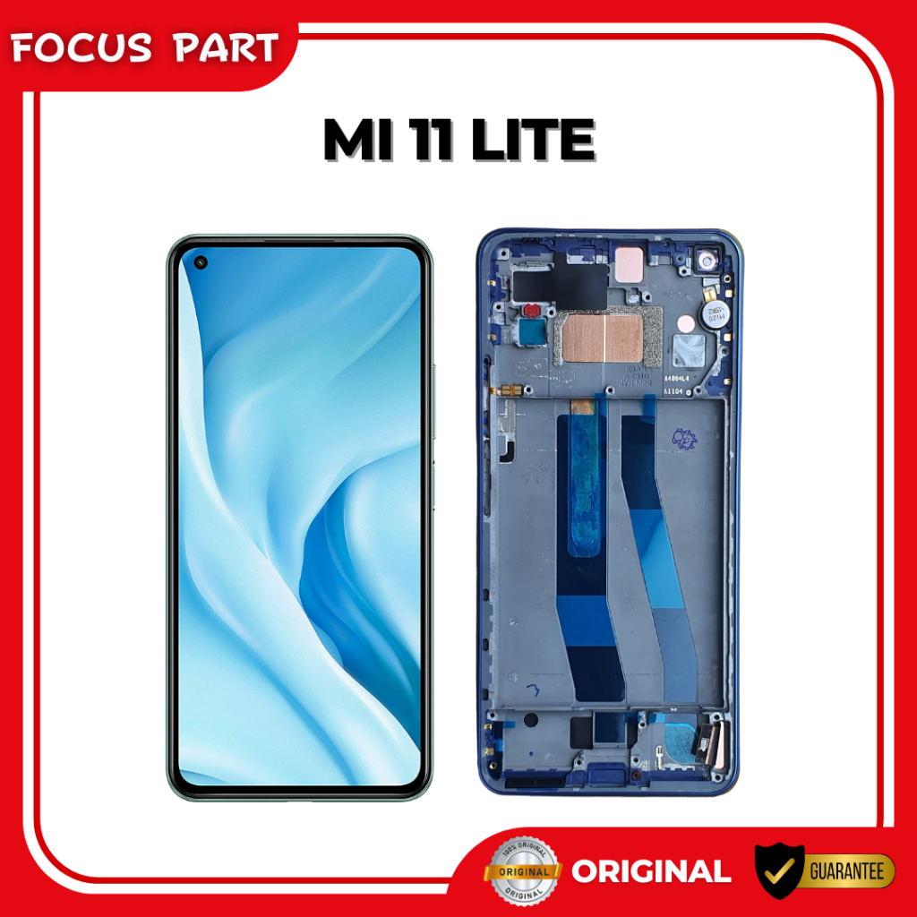 LCD + FRAME XIAOMI MI11LITE MI 11 LITE ORIGINAL