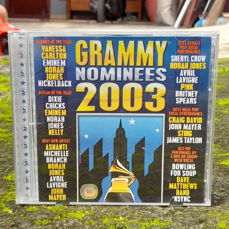 Grammy Nominees 2003 ORIGINAL CD Warner Music Made in Indonesia BRITNEY SPEARS EMINEM AVRIL LAVIGNE