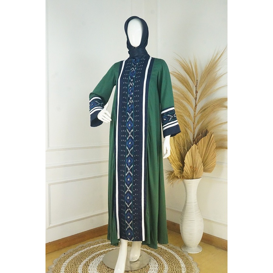 Gantari dress tenun by esme - gamis premium original