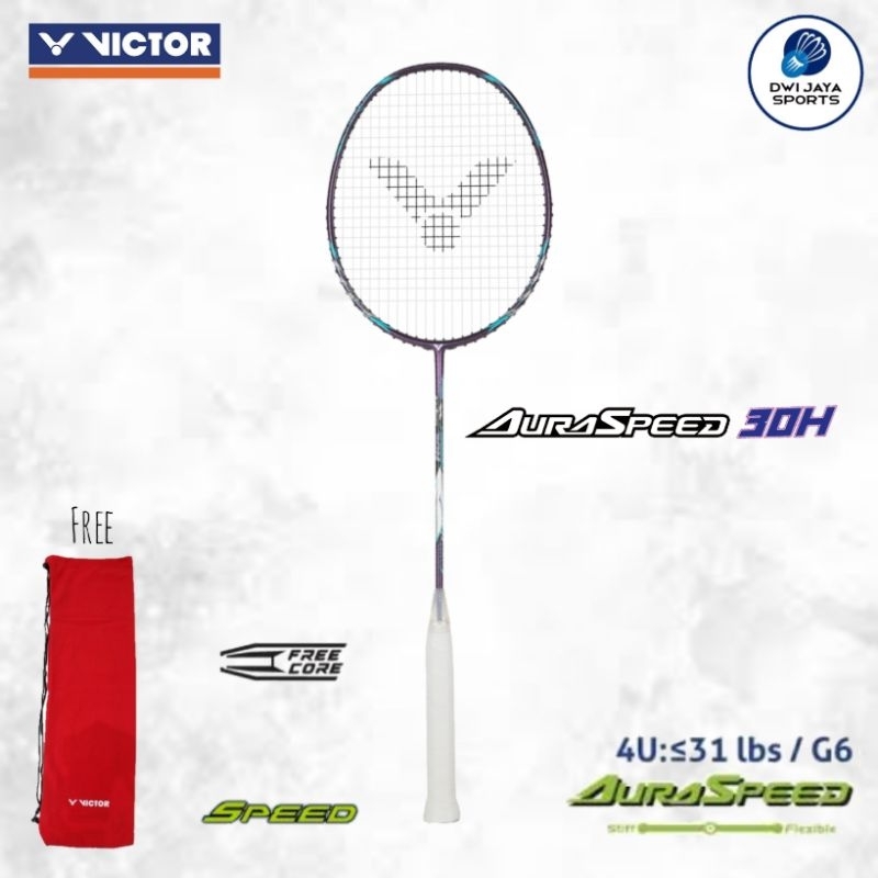 Raket Badminton Victor Auraspeed 30H J | Ars 30 H | Auraspeed 30 H
