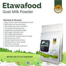 

Susu Kambing ETAWAFOOD ukuran 1 Kg JUMBO | Susu Kambing ETAWAFOOD ukuran 500 gr Original