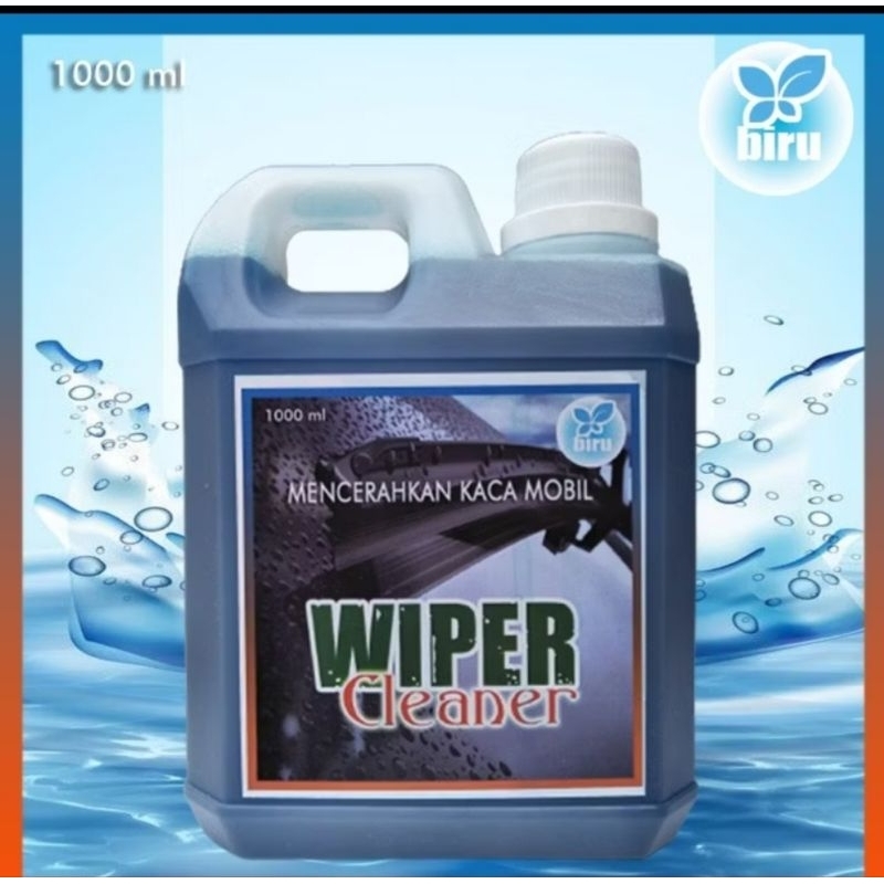 WIPER CLEANER 1L. Cairan Pembersih Kaca Mobil dari Debu dan kotoran yang menempel. Mencerahkan kaca,