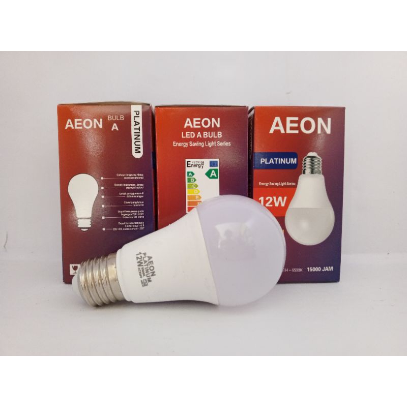 AEON PLATINUM 12W Lampu LED Bohlam Cahaya Putih