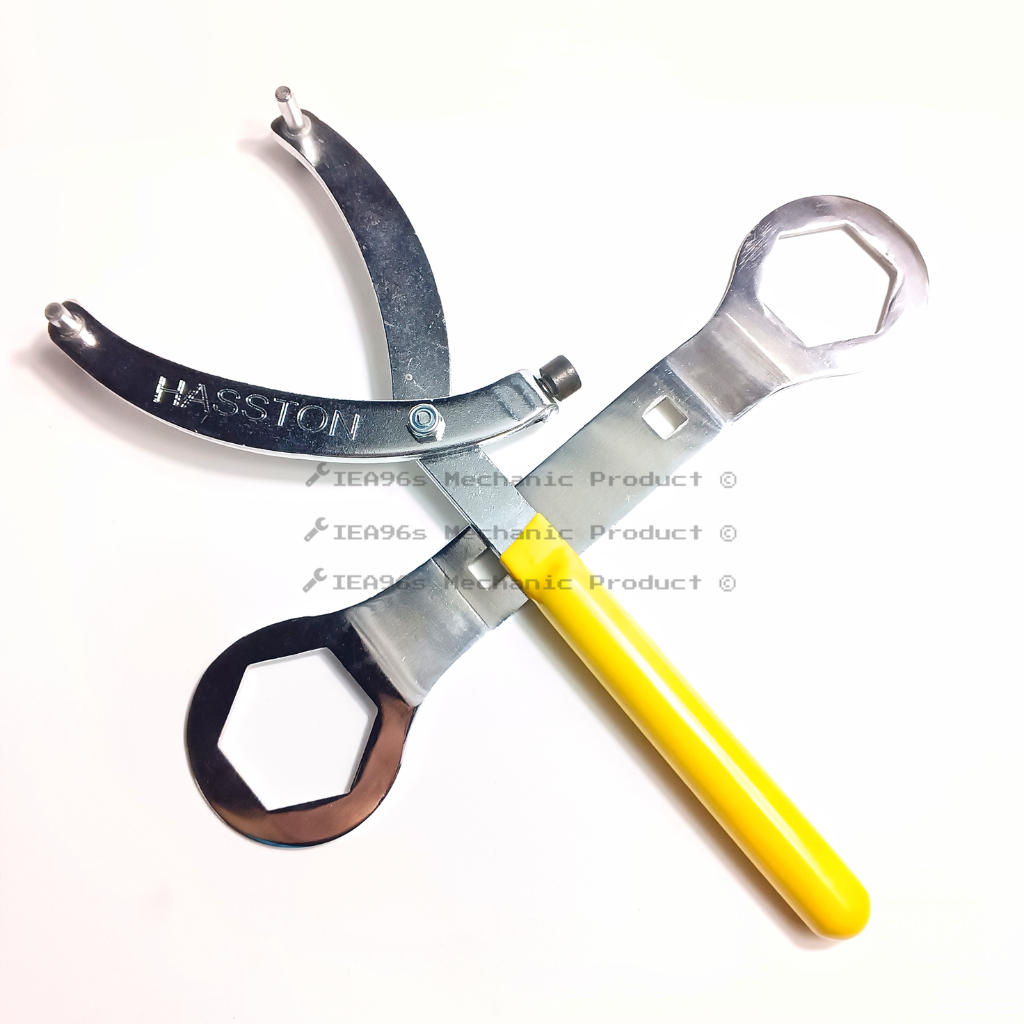 Kunci Treker CVT SET 2Pcs - Treker CVT Matic Set Kunci Bongkar Pasang Rumah Kampas Ganda motor matic