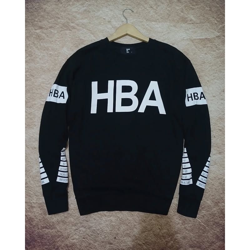 crewneck HBA bahan adem tidak berbulu recomend bekas second preloved