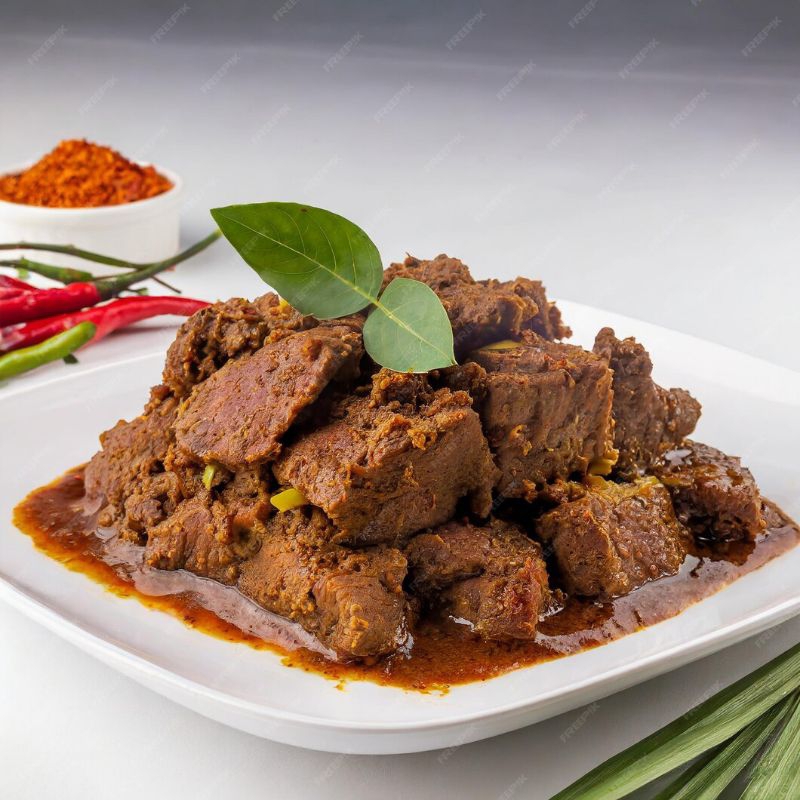 

Daging rendang minang buffet