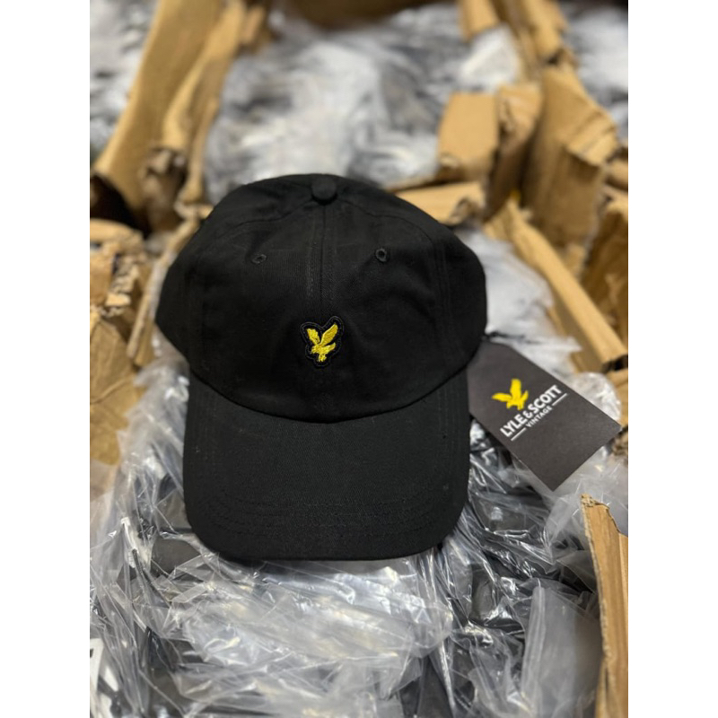 Topi Lyle & Scott Original hitam