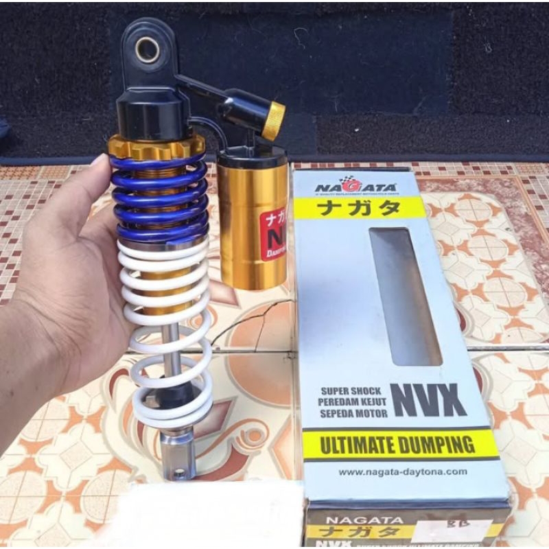 Shock original Nagata Daytona Japan uk 305mm for universal matic Mio soul beat scoopy Vario  (double