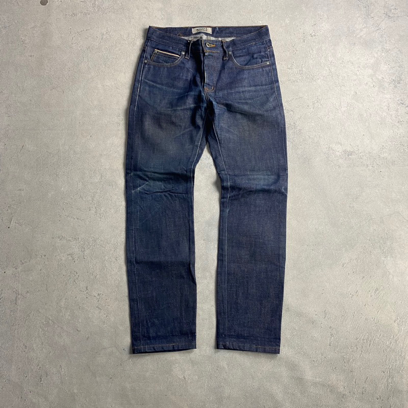 naked and famous selvadge jeans