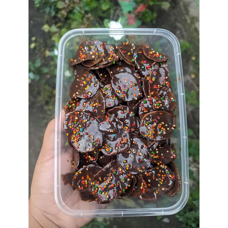 

keripik pisang coklat