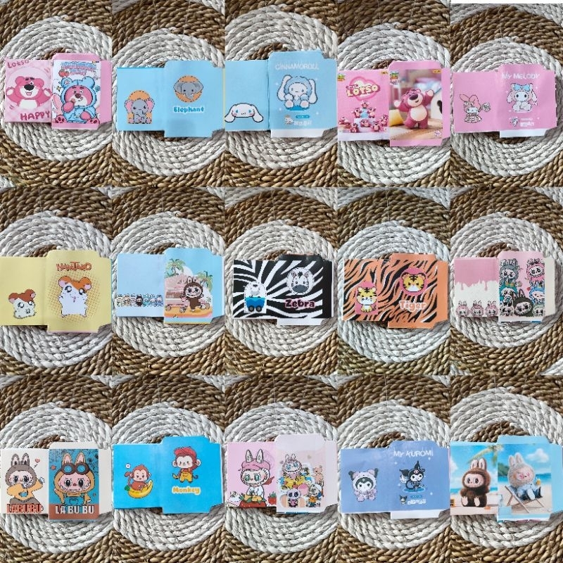 

LEMBARAN" amplop "MINI" 100 lembar free plastik