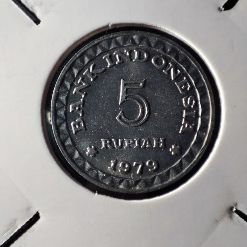 Koin Koin Kuno Indonesia HOLDER LUSTER/GRESS