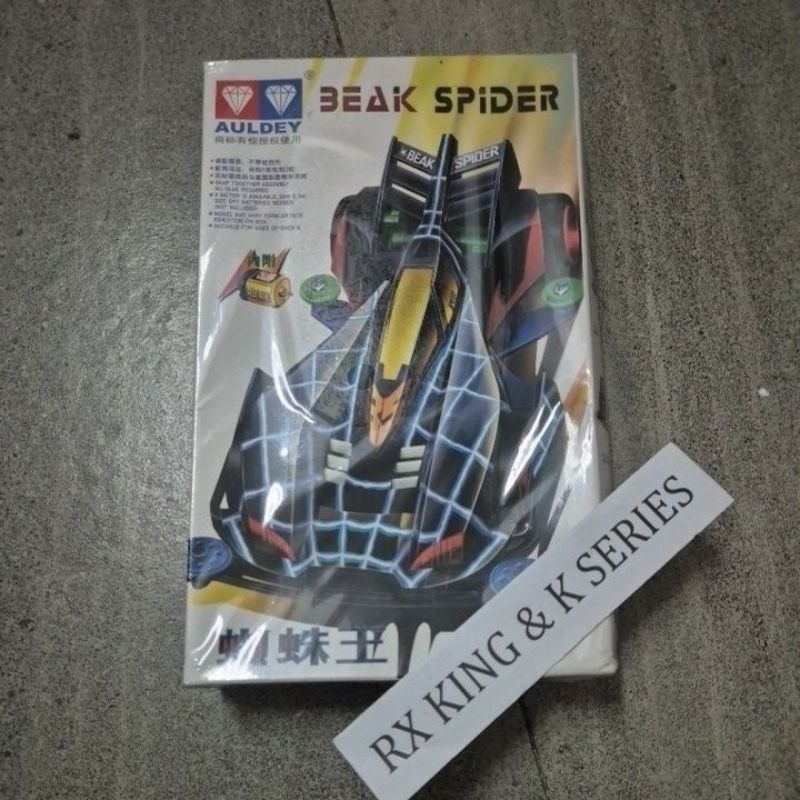 TAMIYA AULDEY MINI 4WD BEAK SPIDER (SUPER 1  CHASSIS) ORIGINAL AULDEY ASLI